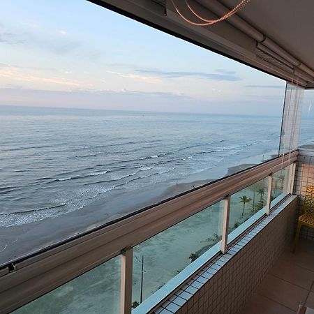 Apartamento Frente Mar Pe Na Areia Praia Grande  Zewnętrze zdjęcie